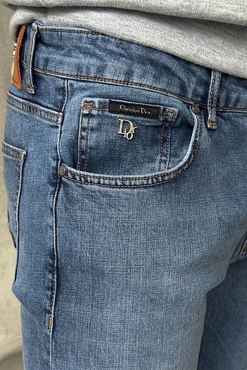 Мужские синие джинсы Dior   