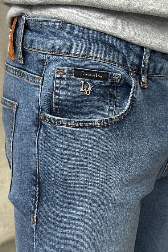 Мужские синие джинсы Dior