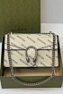 Женская сумка Gucci x Balenciaga Dionysus The Hacker Project Premium 28x17x10 см - White
