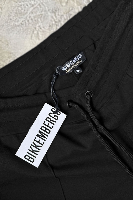 Мужские чёрные штаны Bikkembergs