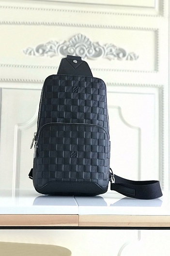 Кожаная сумка Louis Vuitton Avenue Sling Premium 31x20x10 см   