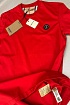 Мужская красная футболка Burberry TB