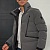 Мужская утеплённая куртка Moncler серого цвета