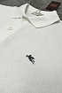 Белое поло Etro с узором пейсли