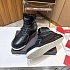 Кроссовки с мехом Valentino One Stud high-top