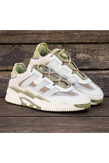 Кроссовки Adidas Niteball - Orbit Green / Magic Lime   