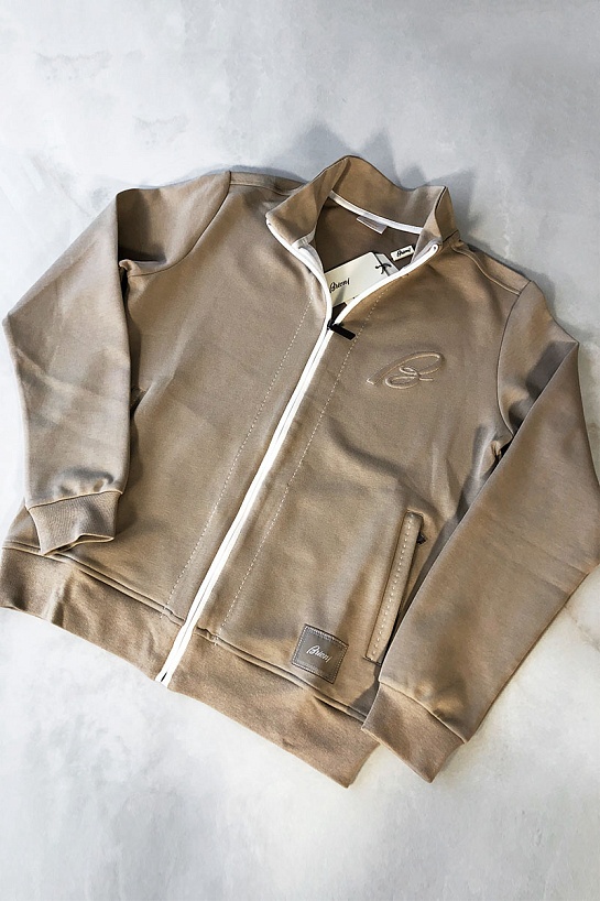 Мужская кофта Brioni бежевого цвета