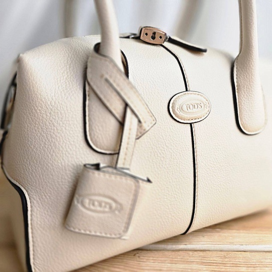 Женская кожаная сумка Tod's DI 27x16 см