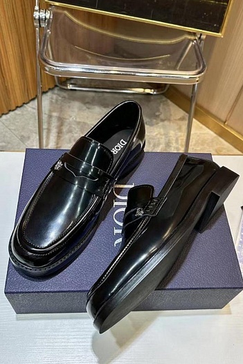 Мужские кожаные лоферы Dior Granville   