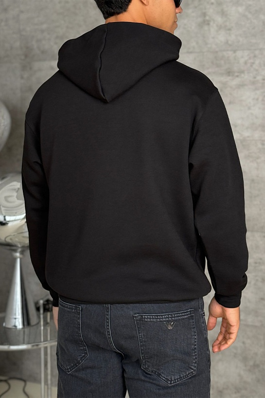 Худи чёрного цвета Balenciaga Slime logo-print