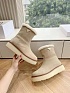 Женские замшевые ботинки с мехом Prada Suede Premium