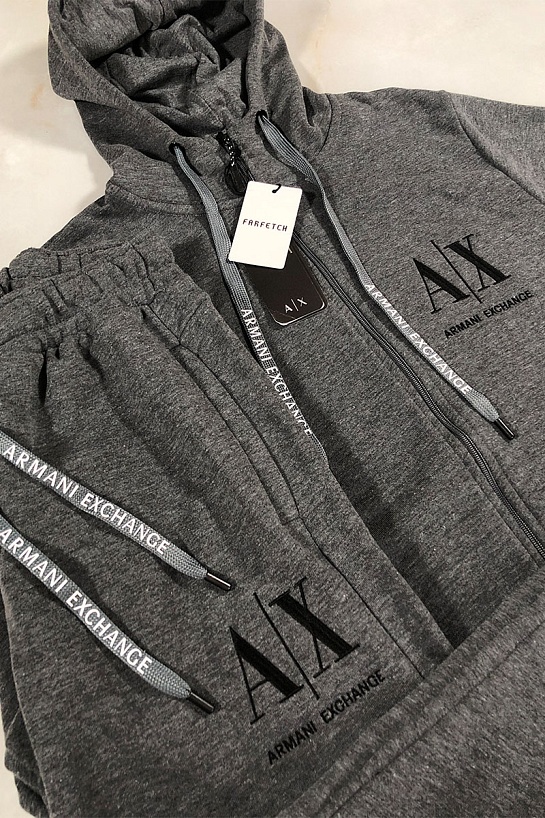 Мужские серые штаны Armani Exchange
