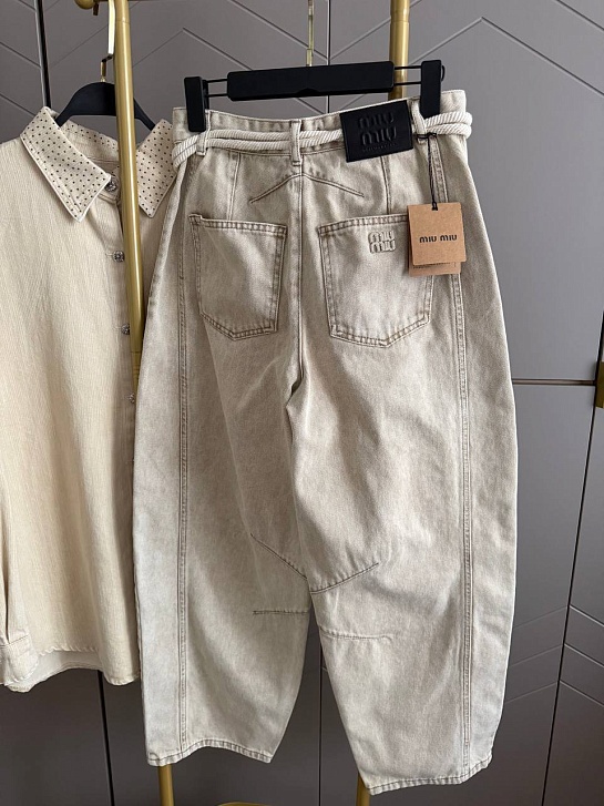 Женские прямые джинсы MIU MIU premium