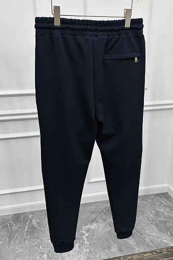 Тёмно-синие спортивные штаны Paul & Shark logo-patch   