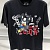 Чёрная мужская футболка Dsquared2 ICON graffiti-print