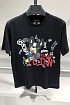Чёрная мужская футболка Dsquared2 ICON graffiti-print