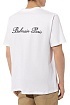 Мужская белая футболка Balmain logo-embroidered