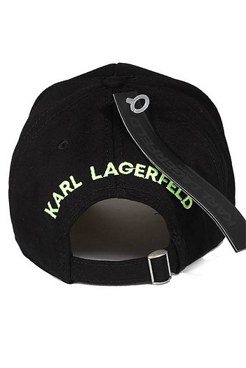 Чёрная бейсболка Karl Lagerfeld   
