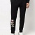 Мужские чёрные штаны Dsquared2 Icon Splatter logo-print