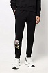 Мужские чёрные штаны Dsquared2 Icon Splatter logo-print
