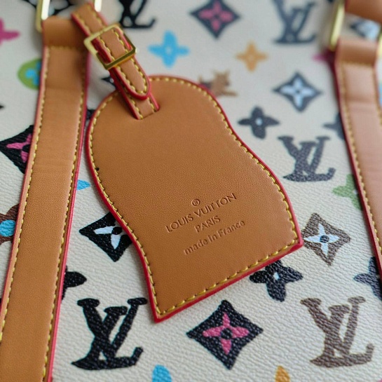 Дорожная сумка Louis Vuitton keep all 50x27 см - White