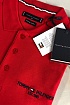 Красное мужское поло Tommy Hilfiger est.1985