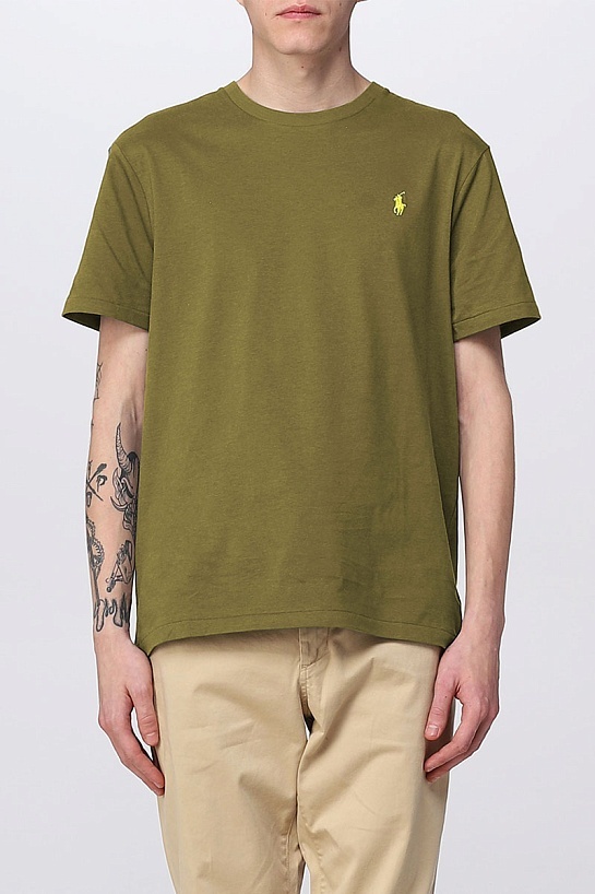 Зелёная футболка Роlо Ralрh Lаurеn basic