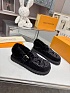 Женские меховые лоферы Louis Vuitton Colorado Comfort Mary Jane