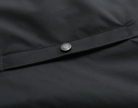 Мужская чёрная ветровка Zegna