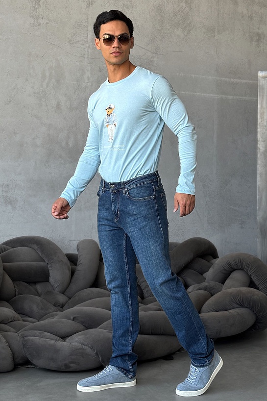 Мужские синие джинсы Paul & Shark regular fit