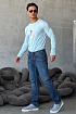 Мужские синие джинсы Paul & Shark regular fit