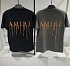 Мужская футболка Amiri Spray Paint Ma Tee - Grey