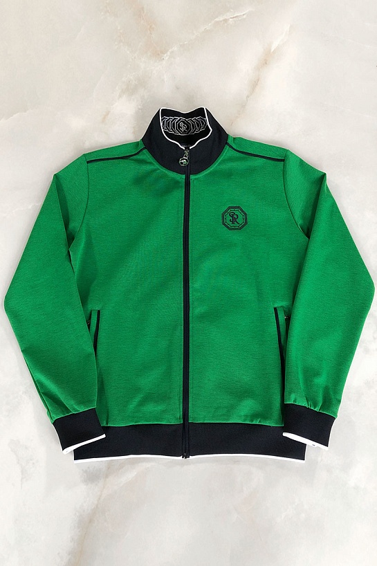 Мужская зелёная кофта Stefano Ricci