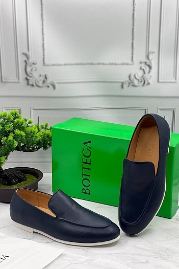 Мужские кожаные лоферы Bottega Veneta   