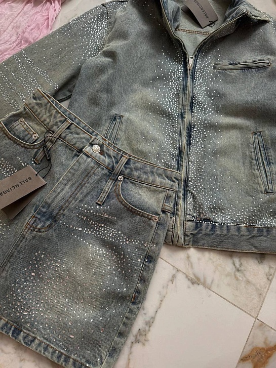 Женская джинсовая юбка Balenciaga