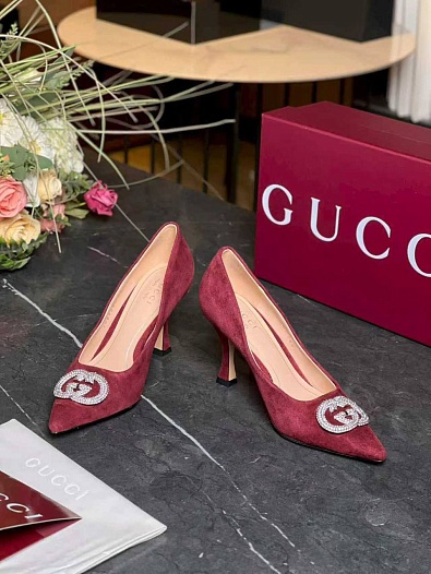 Женские замшевые туфли Chanel Alicia premium   