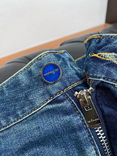 Мужские синие джинсы Kiton Premium   