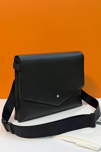 Кожаная сумка Montblanc Companion premium 32x28x5 см   