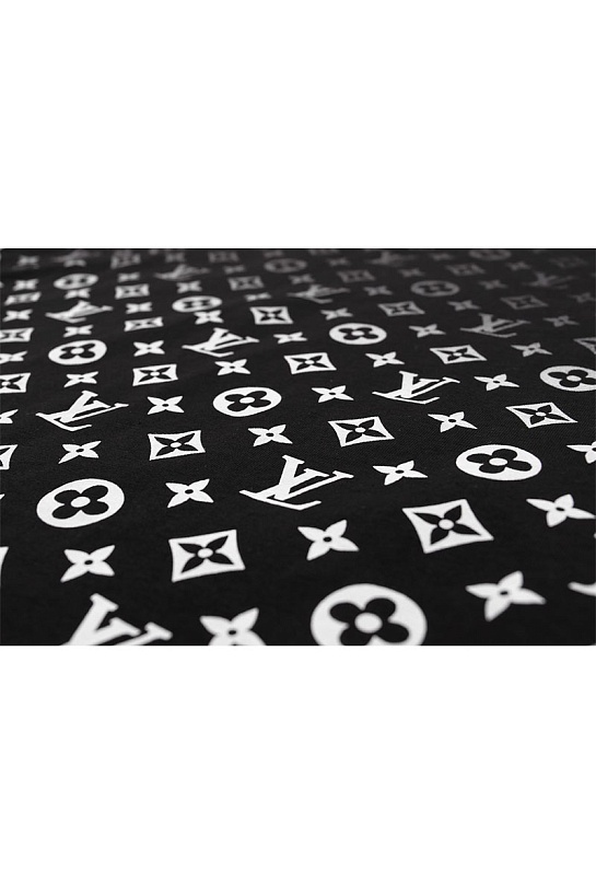 Футболка чёрного цвета Louis Vuitton Monogram Gradient