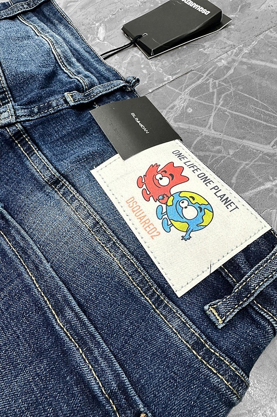 Мужские джинсовые шорты Dsquared2