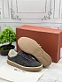 Замшевые кроссовки Loro Piana Tennis Walk - Grey