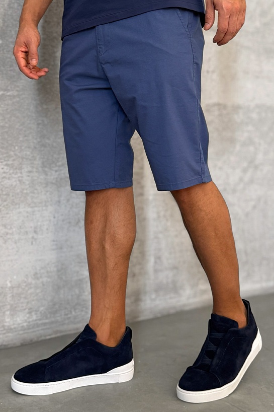 Замшевые кроссовки Ermenegildo Zegna Triple Stitch low-top - Navy