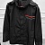 Мужская чёрная ветровка Prada Linea Rossa logo