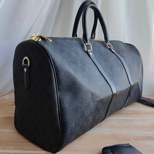 Дорожная сумка Gucci GG Supreme Medium Carry On Duffle 50x25 см (2 расцветки)   