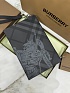 Чёрный клатч Burberry Premium 30x20x1.5 см