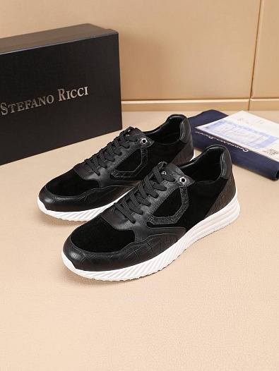 Мужские комбинированные кроссовки Stefano Ricci   