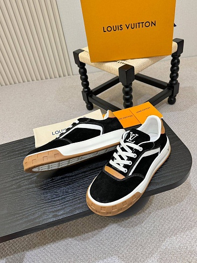 Мужские кроссовки Louis Vuitton Tilted - Black   