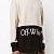 Мужской свитер Off-White colorblock - Beige / Brown
