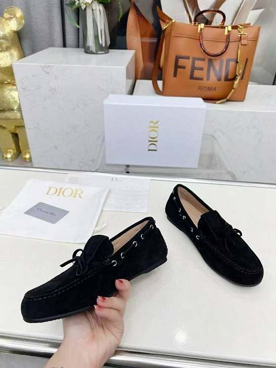 Женские лоферы Dior Miss - Black