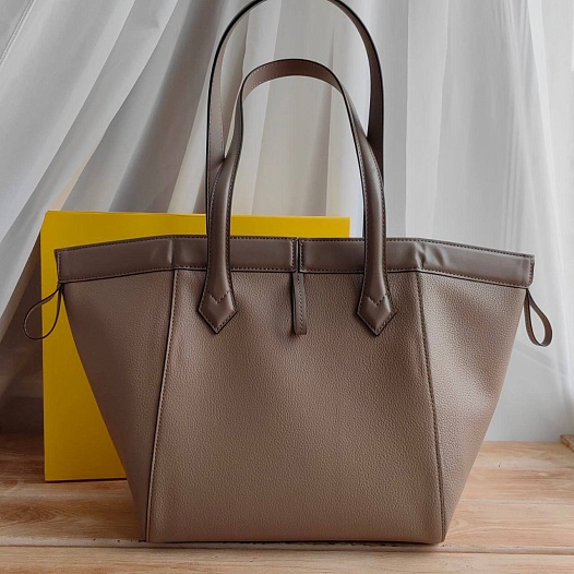 Кожаная сумка Fendi Origami Large 40x27 см   
